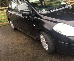 08 Nissan Tiida lovely clean car 240k miles one year test tax just out four new tyres Longford town
