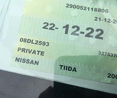 08 Nissan Tiida lovely clean car 240k miles one year test tax just out four new tyres Longford town - Image 7/9