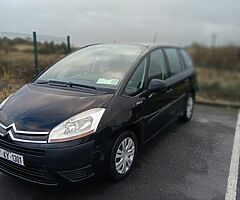Citroen C4 Picasso 
2007.
7 sitter. nct-end- tax
the car works 100% well just to drive