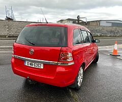 2010 Vauxhall Zafira 1.7 Diesel New Nct Long Tax, 7 Seater