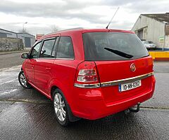 2010 Vauxhall Zafira 1.7 Diesel New Nct Long Tax, 7 Seater