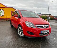2010 Vauxhall Zafira 1.7 Diesel New Nct Long Tax, 7 Seater - Image 8/8