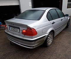 BMW 320 for breaking