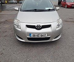 2008 Toyota Auris New NCT - Image 5/5