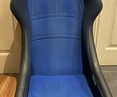 Sparco fixed back bucket seat