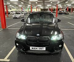 Black 2014 BMW X6 40d xDrive 5 seater 8 speed for sale may swap or P/X