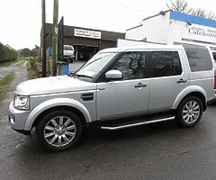 2014 2014 LAND ROVER DISCOVERY 3.0 V6 AUTOMATIC FIVE SEATER CREW CAB LEATHER INT  DISCOVERY