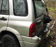2002 SUZUKI VITARA FOR PARTS HDI