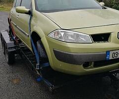We remove all makes and shapes of vehicles the practical driving ability or condition not pose good