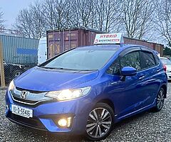 HONDA FIT BLUE 2015 AUTOMATIC