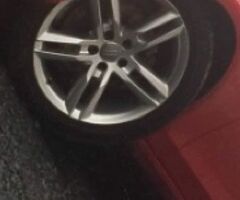Mint Audi alloys