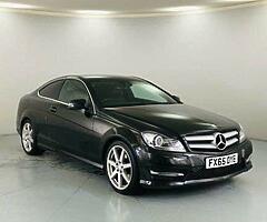 Mercedes C Class Coupe £49 a week finance only