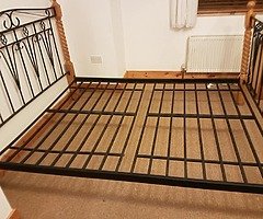 Iron bed for sale - Image 2/9