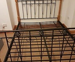 Iron bed for sale - Image 9/9