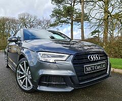 2017 Audi A3 2.0 Tdi S Line Bla Ed Saloon