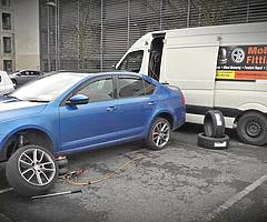 Mobile tyre unit. New tyres for sale for good price!