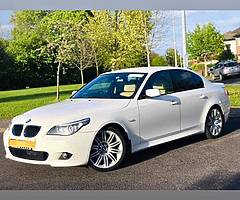 BMW 520D ALPINE WHITE