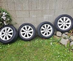 Toyota avensis alloys new tyres - Image 1/2