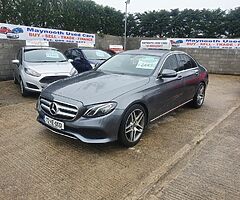 2017 MERCEDES E220 9G AUTOMATIC LOW MILES LIKE NEW