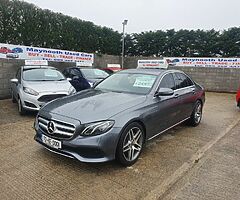 2017 MERCEDES E220 9G AUTOMATIC LOW MILES LIKE NEW