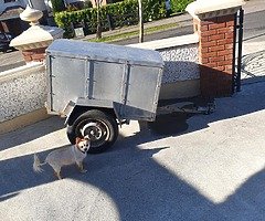 Dog trailer new floor n tyres