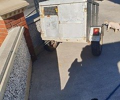 Dog trailer new floor n tyres