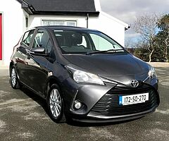 2017 Toyota Yaris 1.0petrol Luna (Low Mileage)