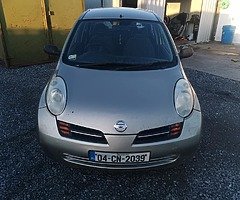 Breaking nissan micra