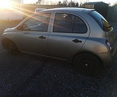 Breaking nissan micra