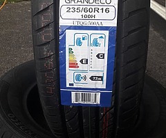 Mobile tyre service unit. New tyres for sale.