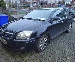 08 Toyota Avensis tax & nct - Image 6/6