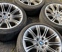 Bmw e60 mv2 staggered alloys