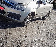 Opel zafira for sale 2008 no nct taxed till end or march 22 - Image 6/6