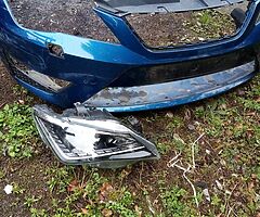 Seat ibiza 2012/ 2017 bumper and headlight led