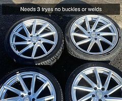 18” 1 directionals 5x112