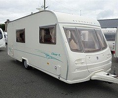 2005 avondale dart 545/4 berth caravan