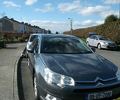 2009 CITROEN C 5 HDI 16v vtr+ nct 30/07/22. tax 31/03/22