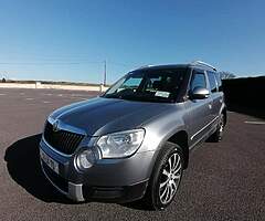 '13 Skoda Yeti Urban 2.0TDI 110hp 5 speed manual