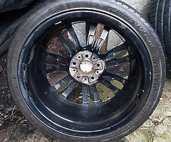 Genuine Bmw msport 5×120 ,off 2014 3 series 19 inch . - Image 5/10