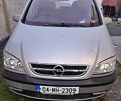 04 opel zafira diesel