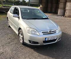 Toyota Corolla 1.4d4d for breaking only
