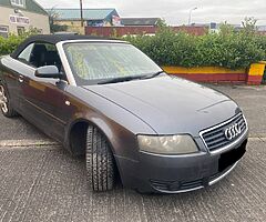 2004 AUDI A4 1.8 TURBO PETROL FOR BREAKING !