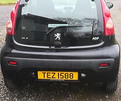 2008 Peugeot 107