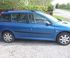 Peugeot 206, 1.4 Diesel Estate,