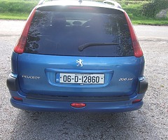 Peugeot 206, 1.4 Diesel Estate, - Image 4/8