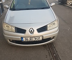 Renault megan 1.5 diesel nct&tax.for sale or swaps.