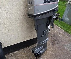 2-stroke  outboard  MARINER-25