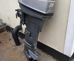2-stroke  outboard  MARINER-25