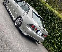 Lexus is200 wind deflectors rear window spoilers