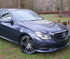2014 MERCEDES E300 HYBRID 2.1 DIESEL.  TAXED UNTIL 2023 NCT UNTIL 10 2023